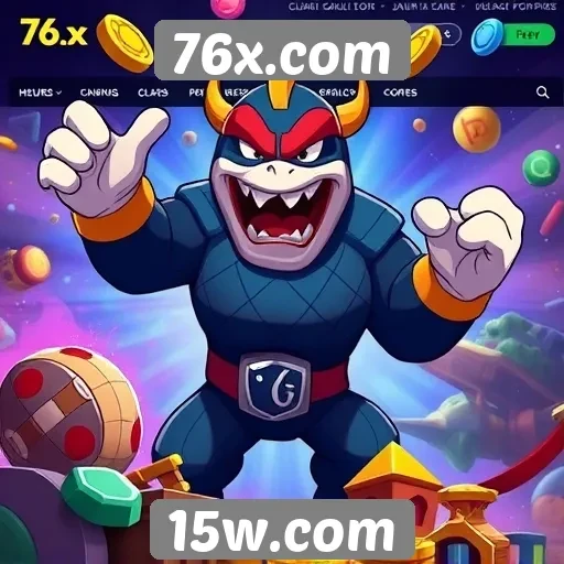 Novas funcionalidades no site de jogos 76x.com